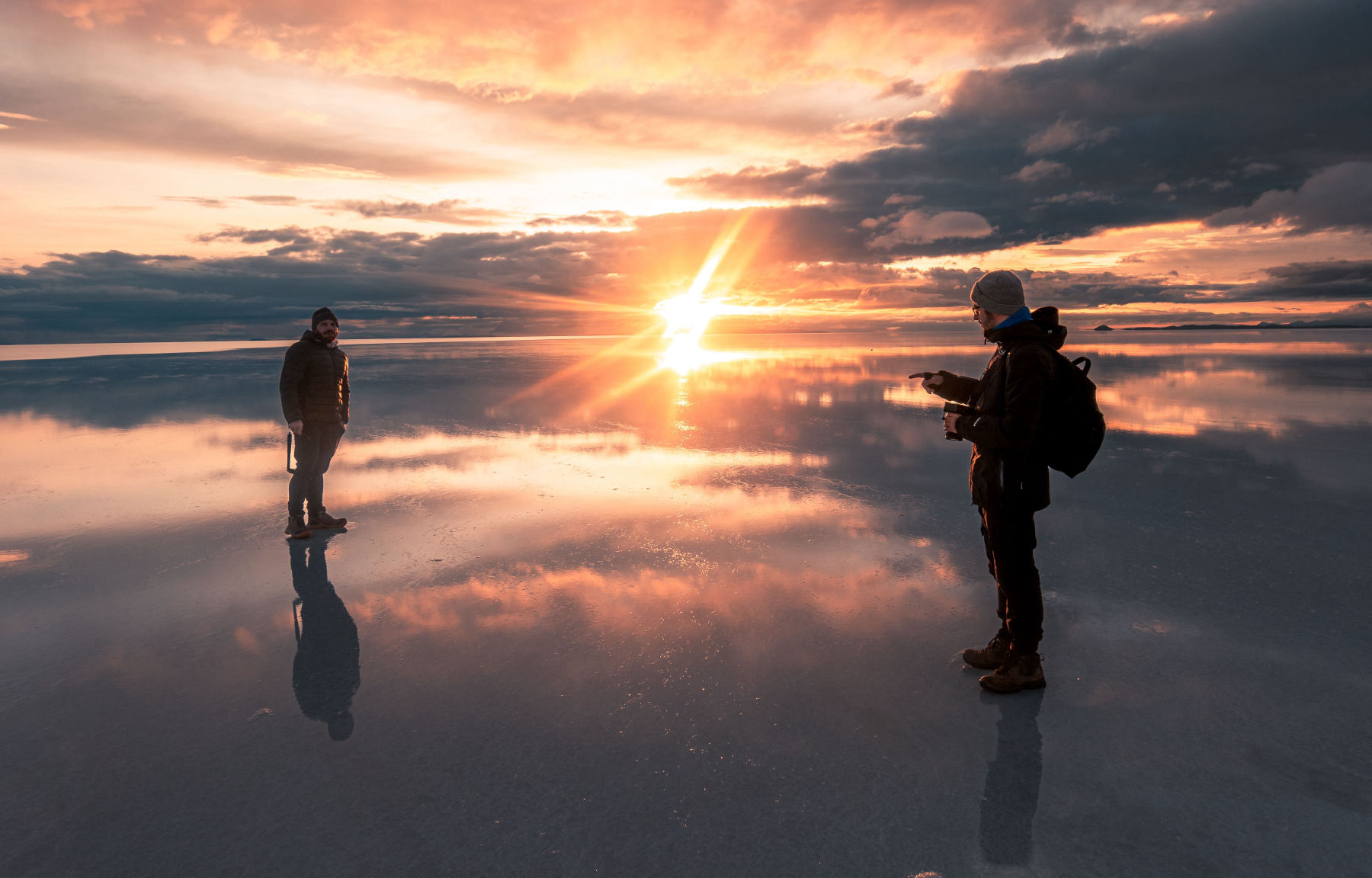 L'effet miroir du Salar d'Uyuni