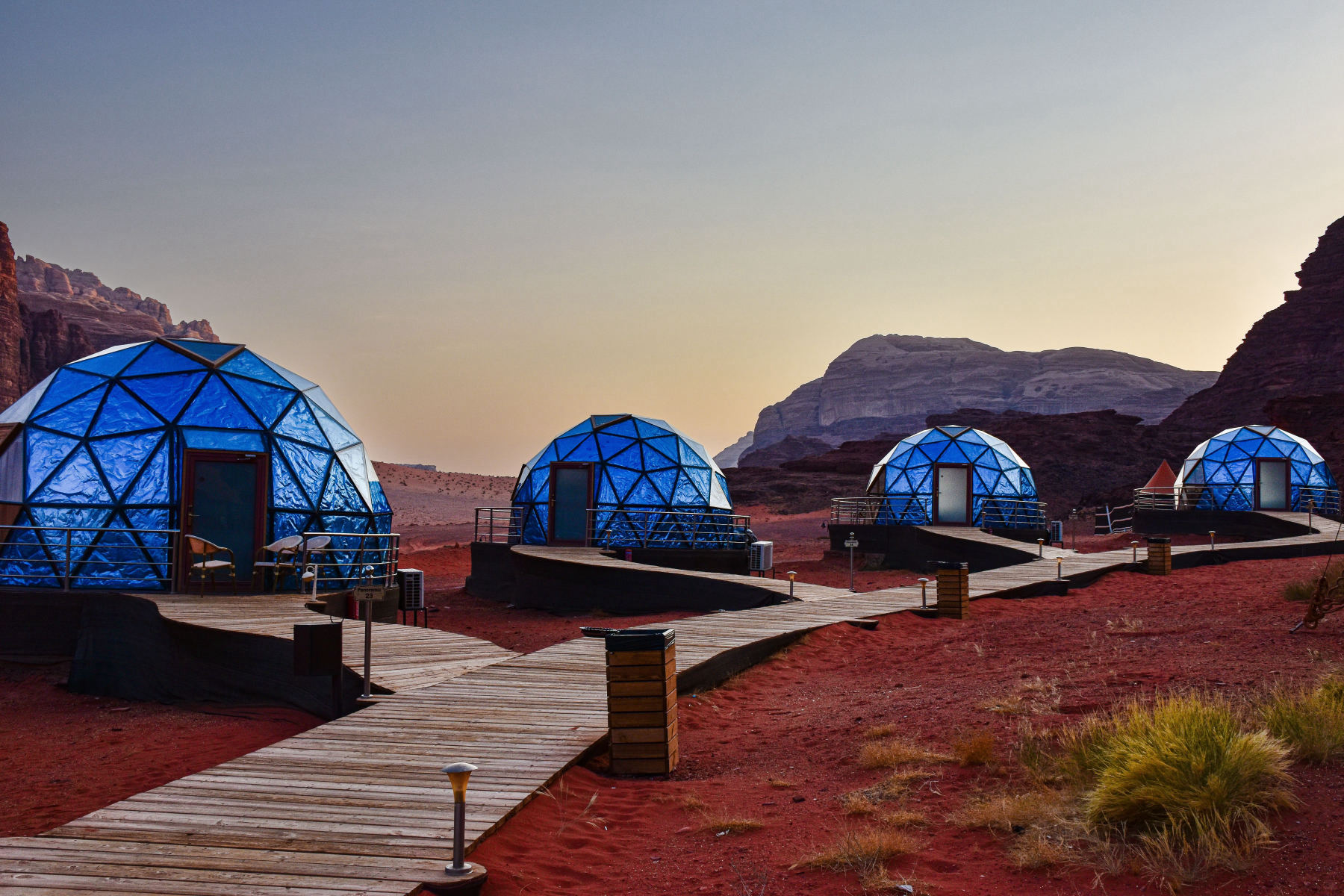 A night under canvas in Wadi Rum