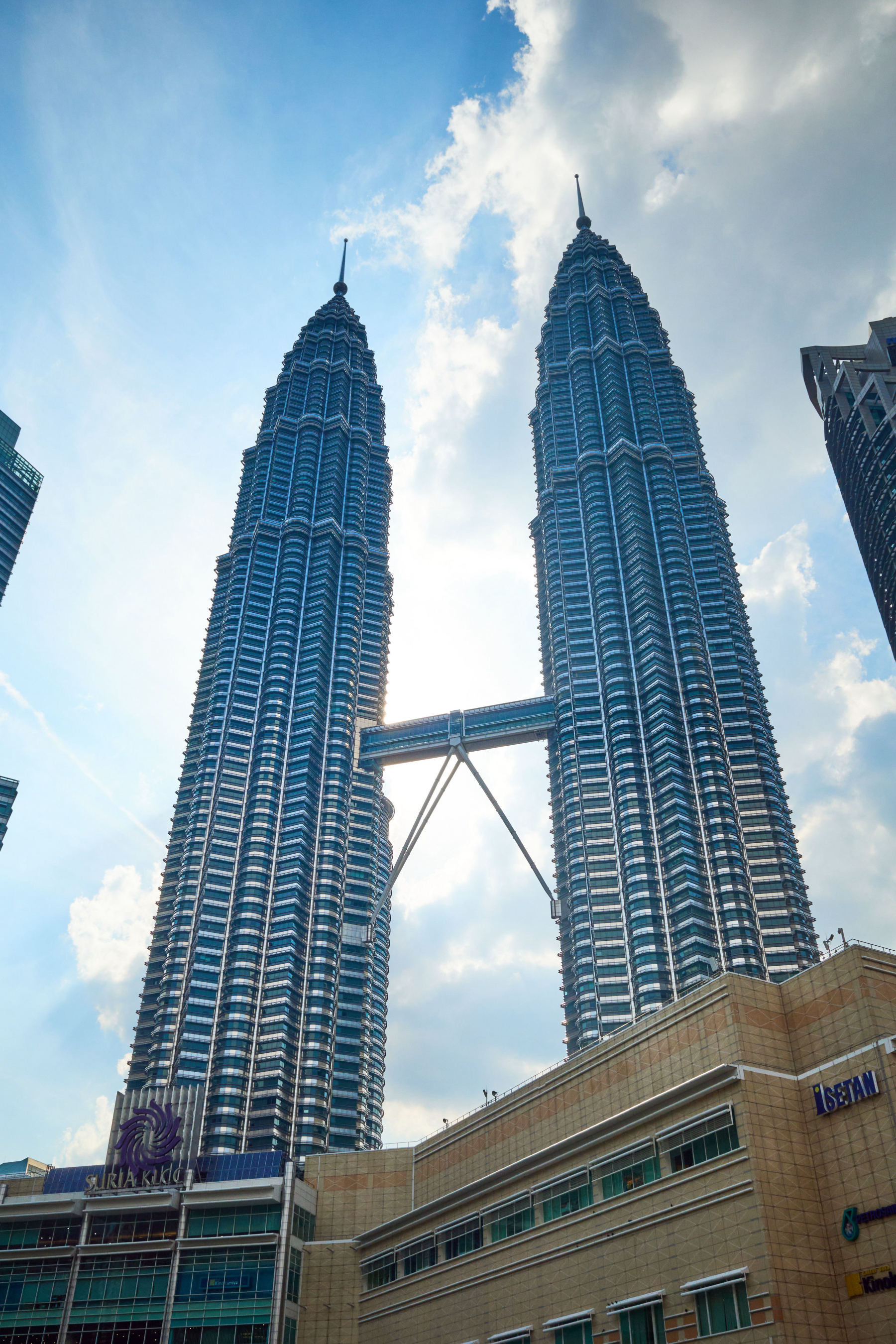 El puente de observación de las torres Petronas