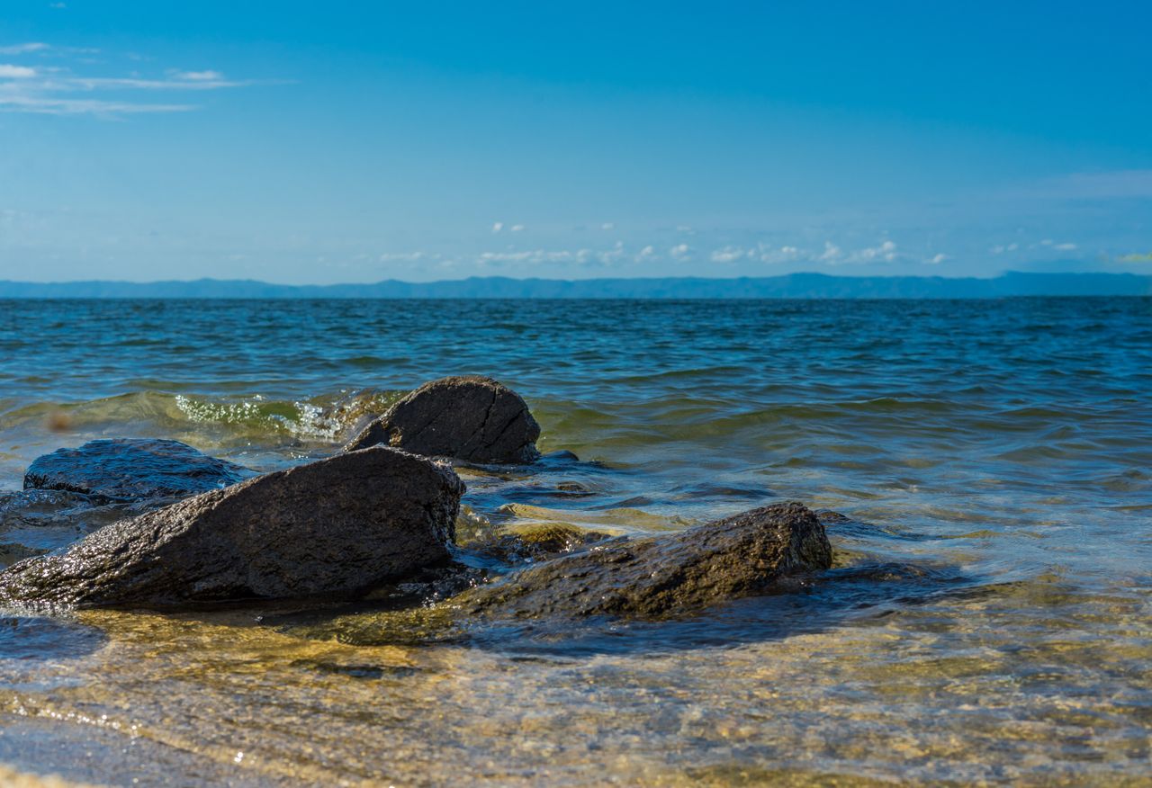 Esnórquel en el lago Malaui