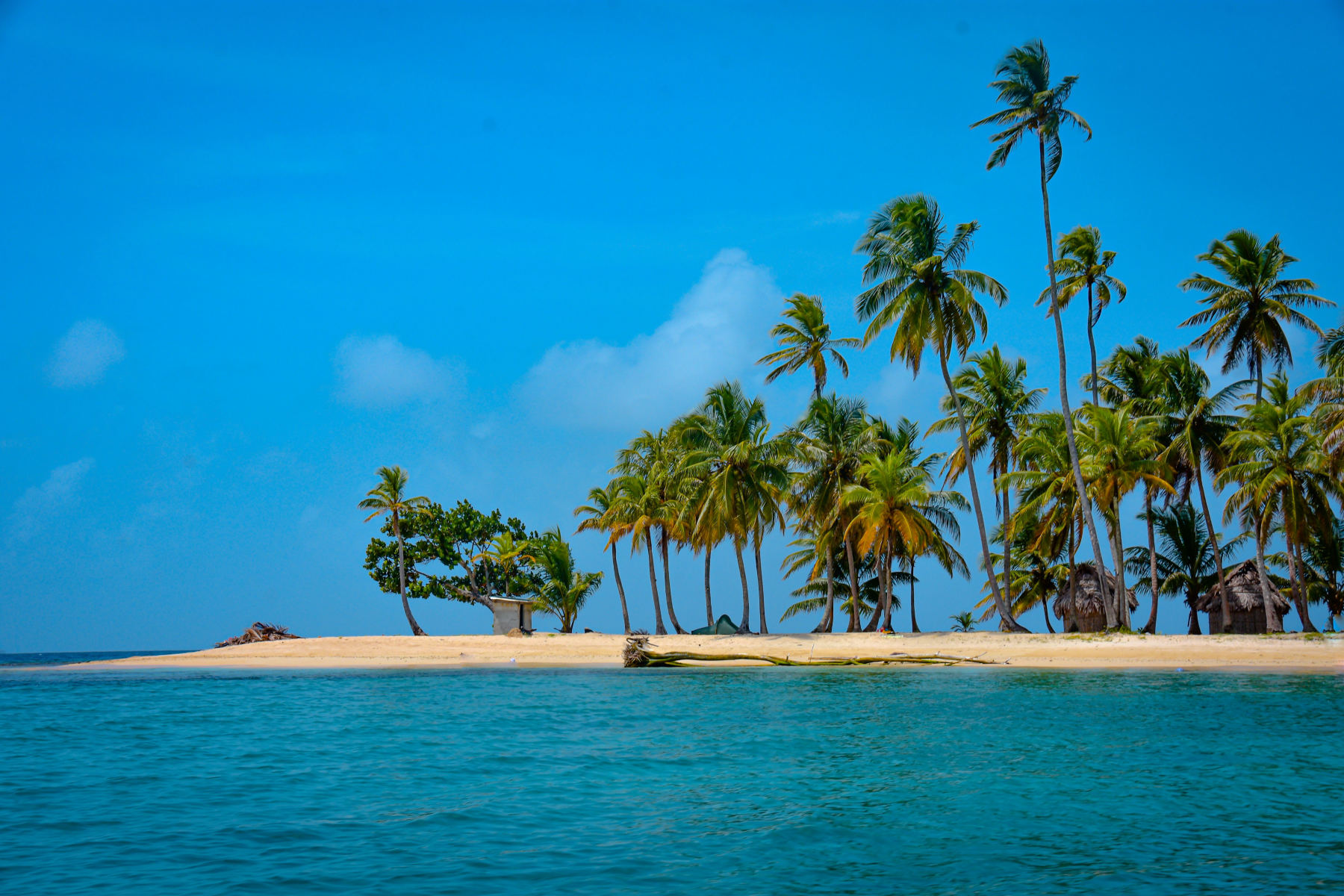 Una comunidad guna de las islas San Blas