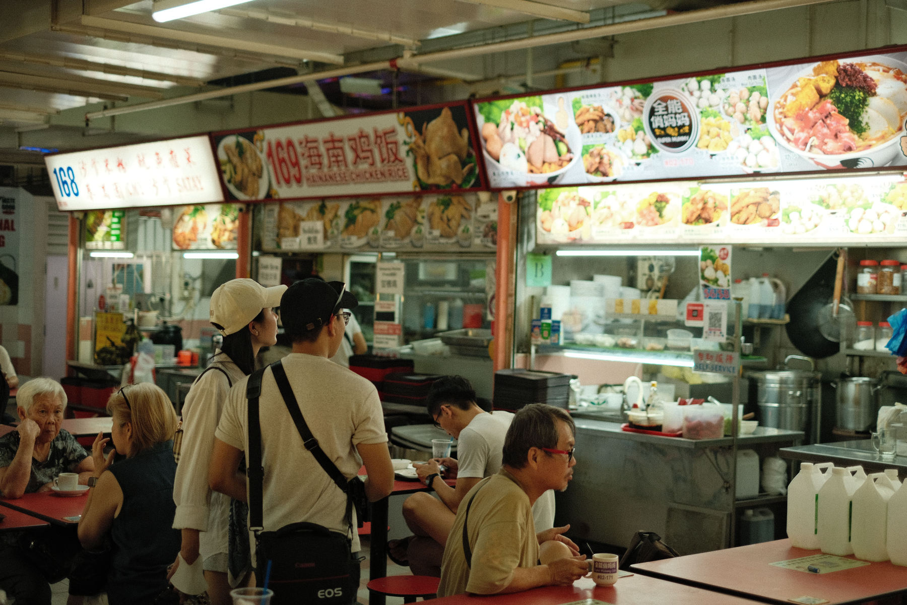 A hawker centre tour