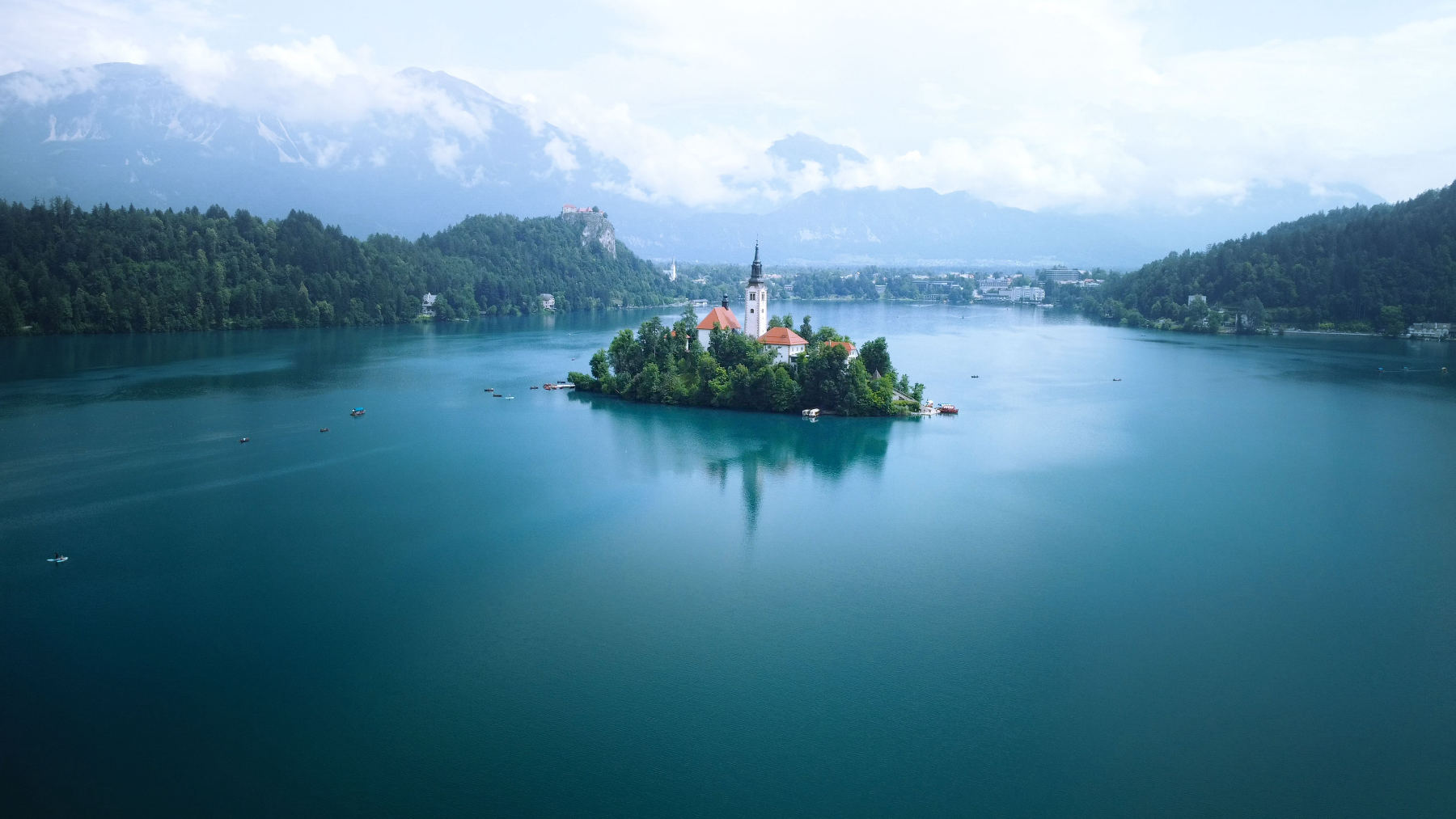L'île du lac de Bled