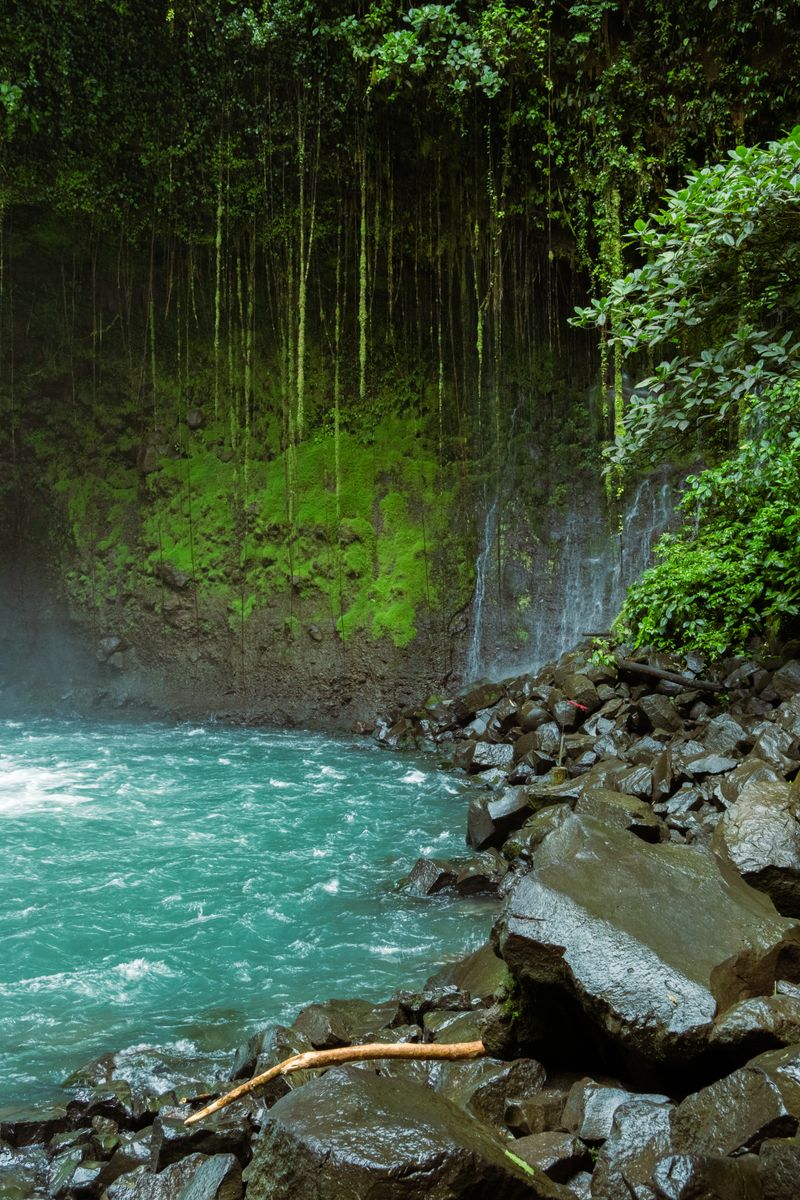 Las cascadas de Mele