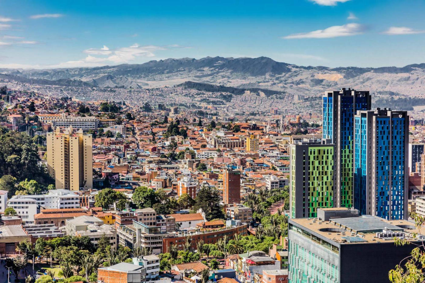 Arrivée à Bogotá