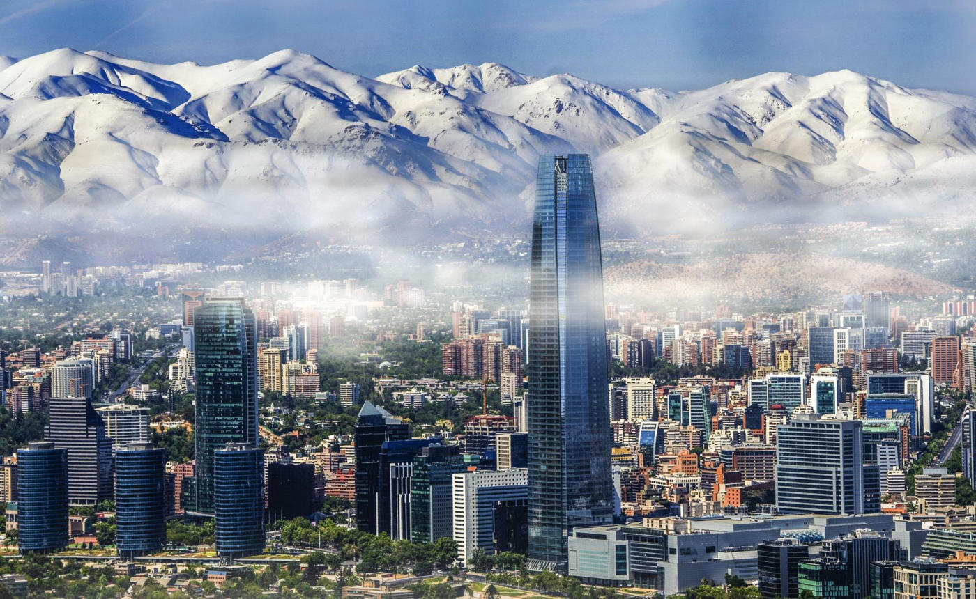 Arrivée à Santiago du Chili