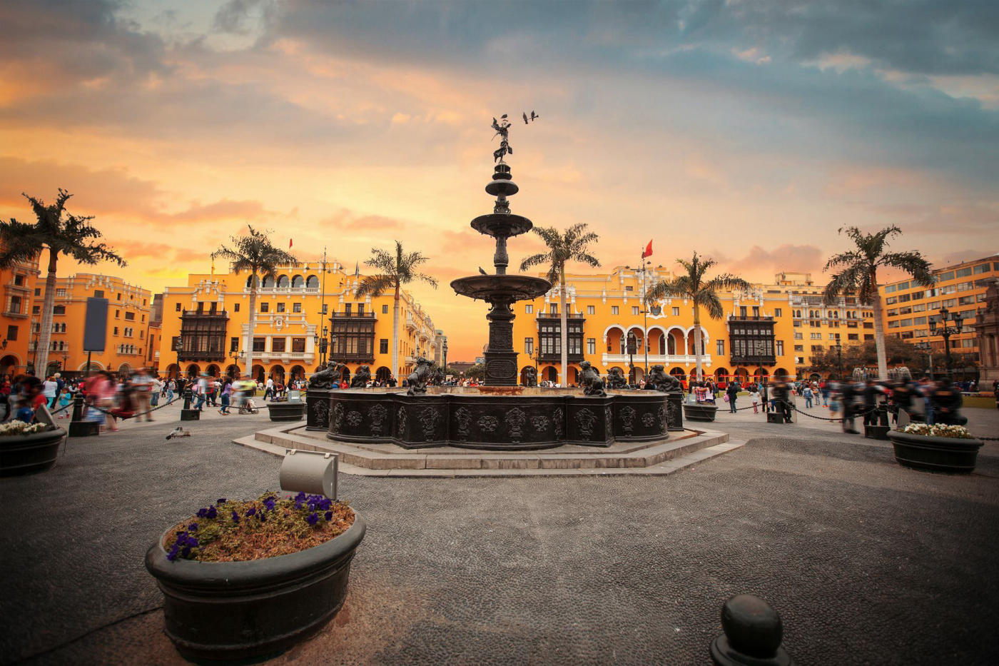 Llegada a Lima