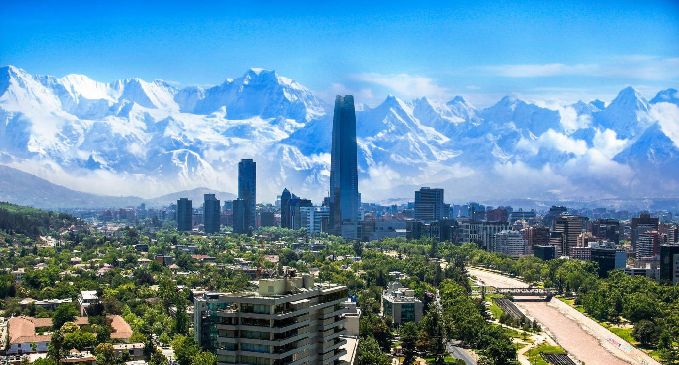 Llegada a Santiago de Chile