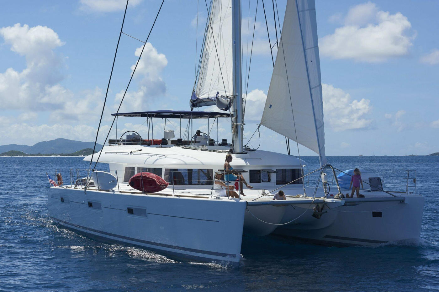 Croisière en catamaran : Marie-Galante, la Dominique, les îlets Pigeon et les Saintes