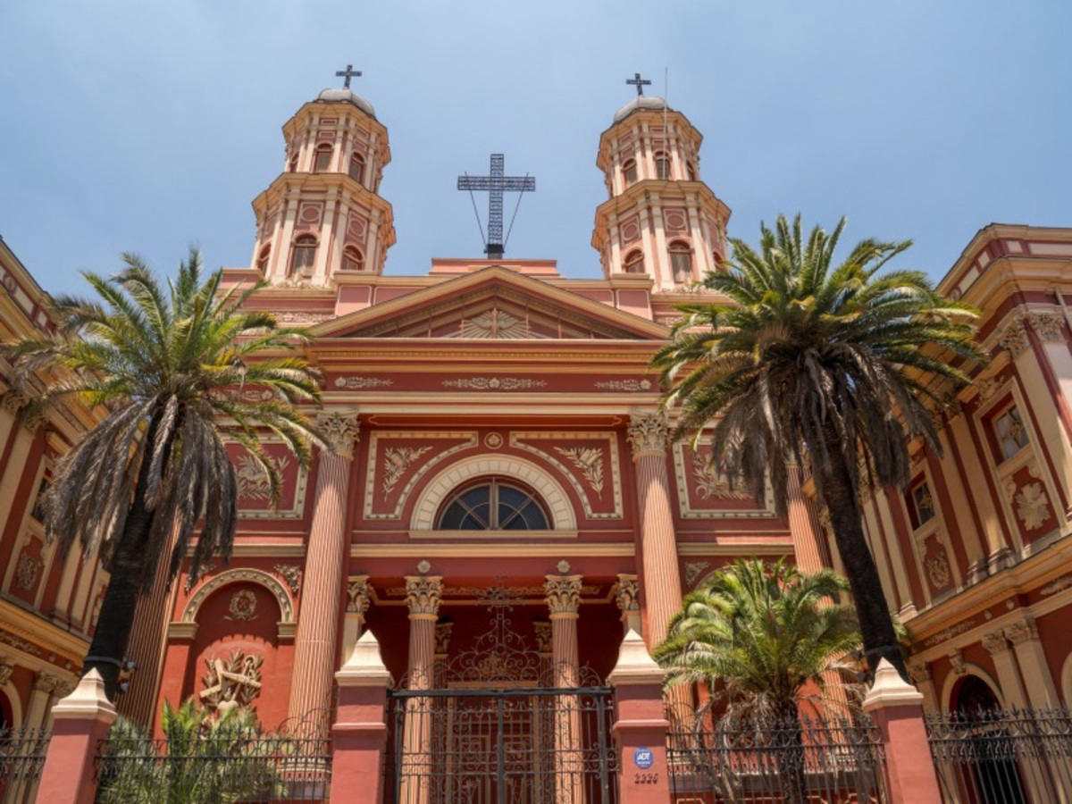 Arrival in Santiago de Chile
