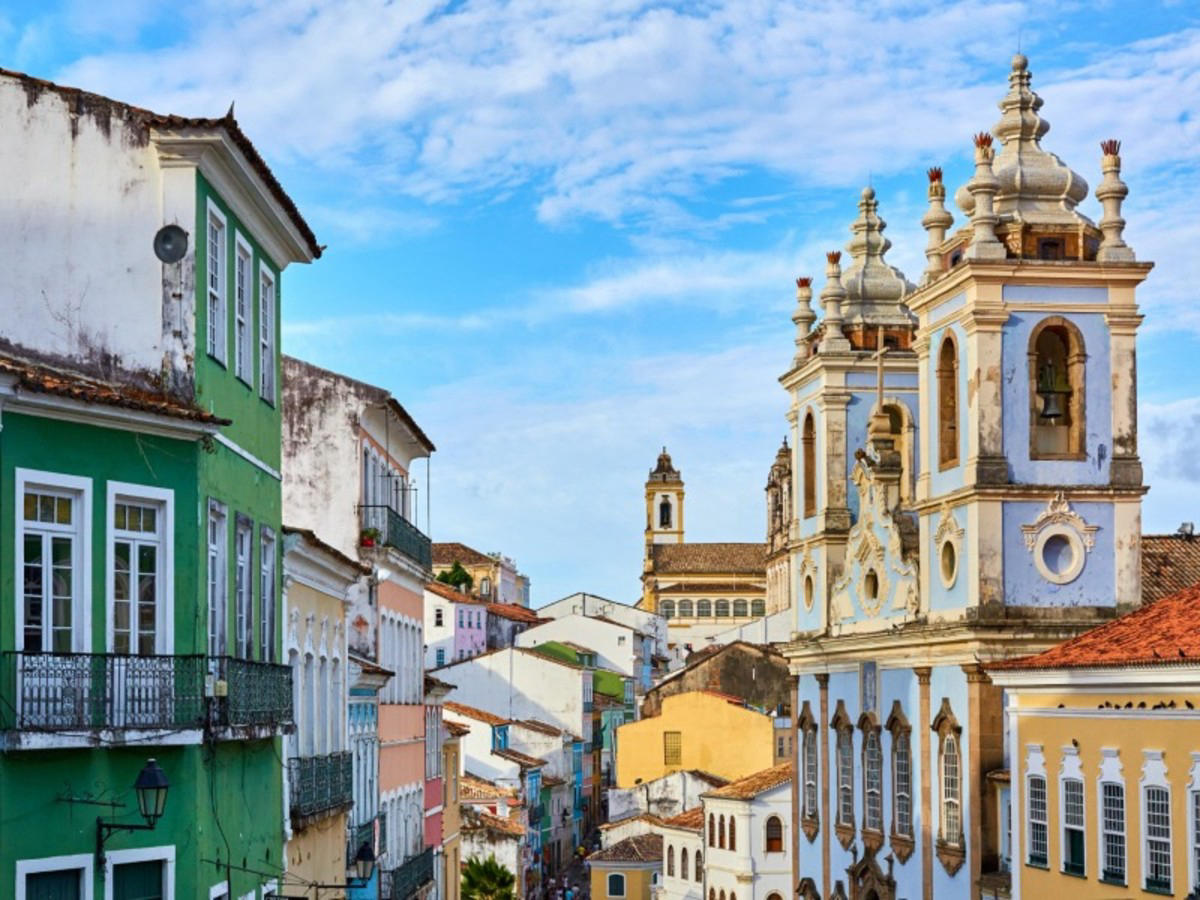 Llegada a Salvador de Bahía