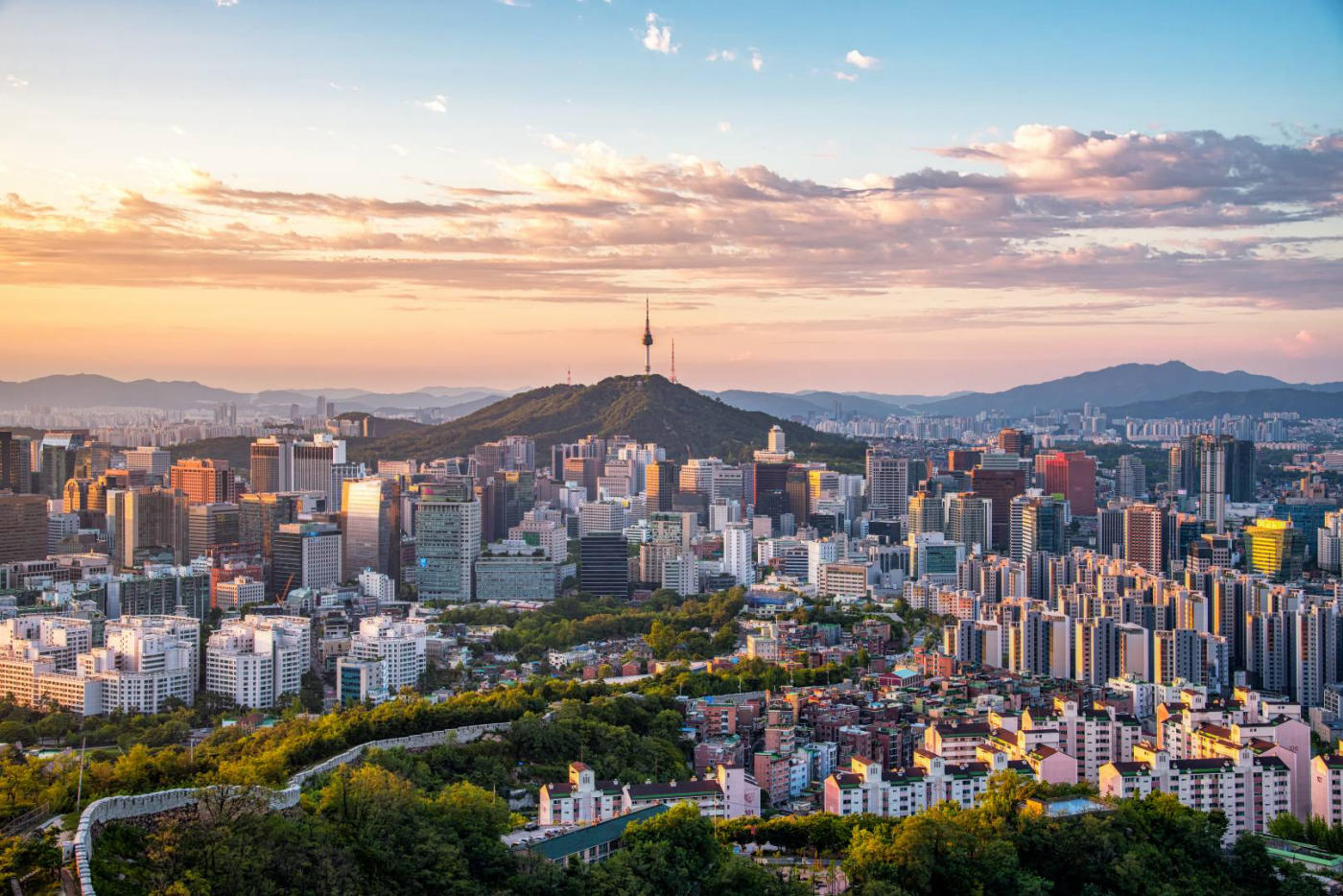 Arrival in Seoul