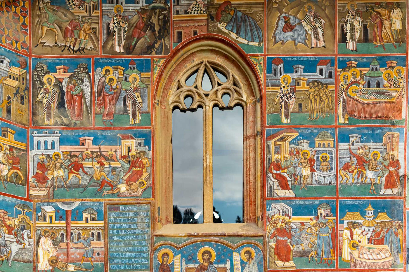 The monasteries of Bucovina