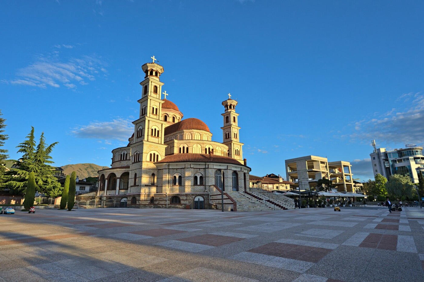 Arrivée à Tirana