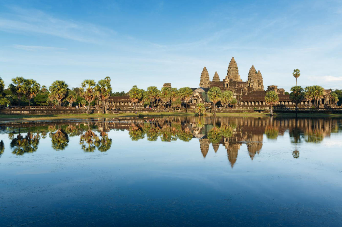 Angkor al amanecer y en bicicleta