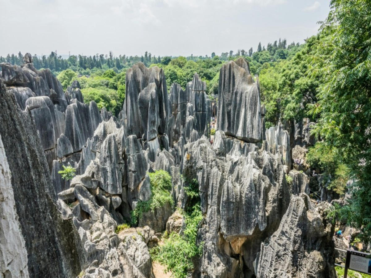 El bosque de piedra de Shilin