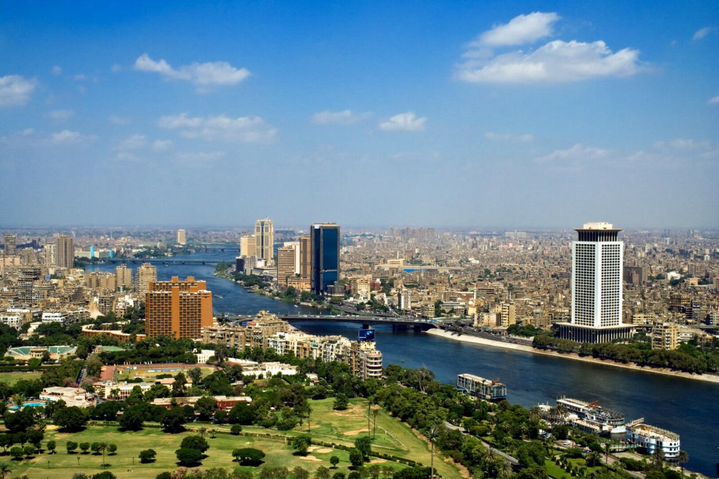 Arrival in Cairo