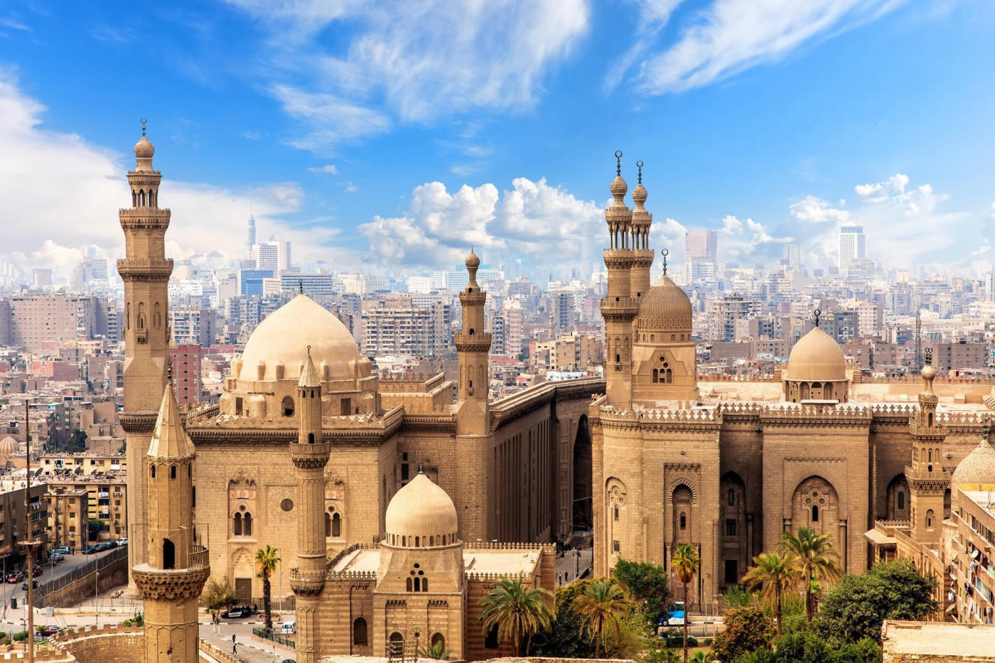 Llegada a El Cairo