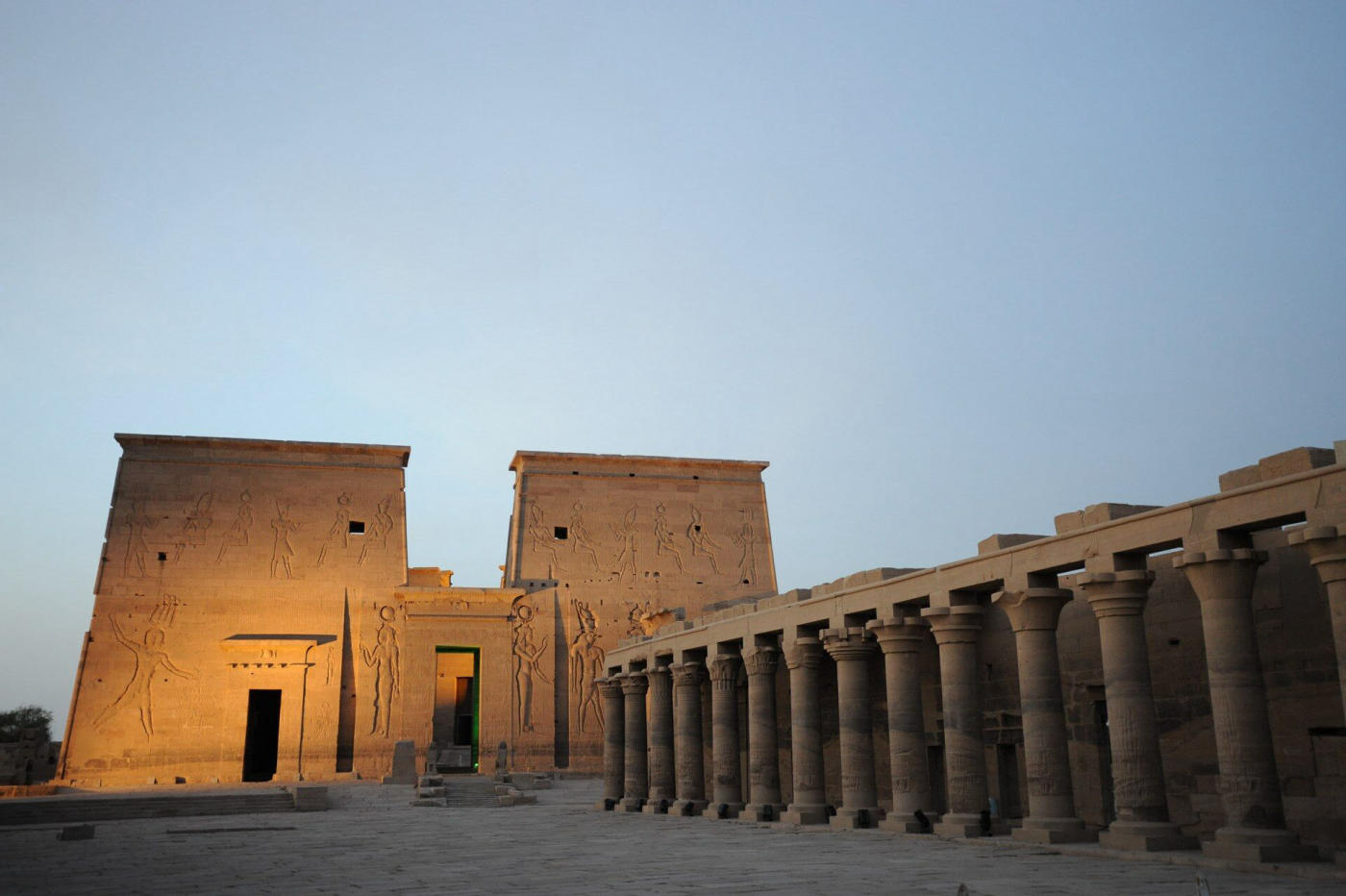 Philae, the High Dam and the botanical garden