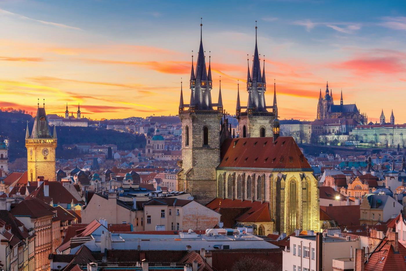 Arrivée à Prague
