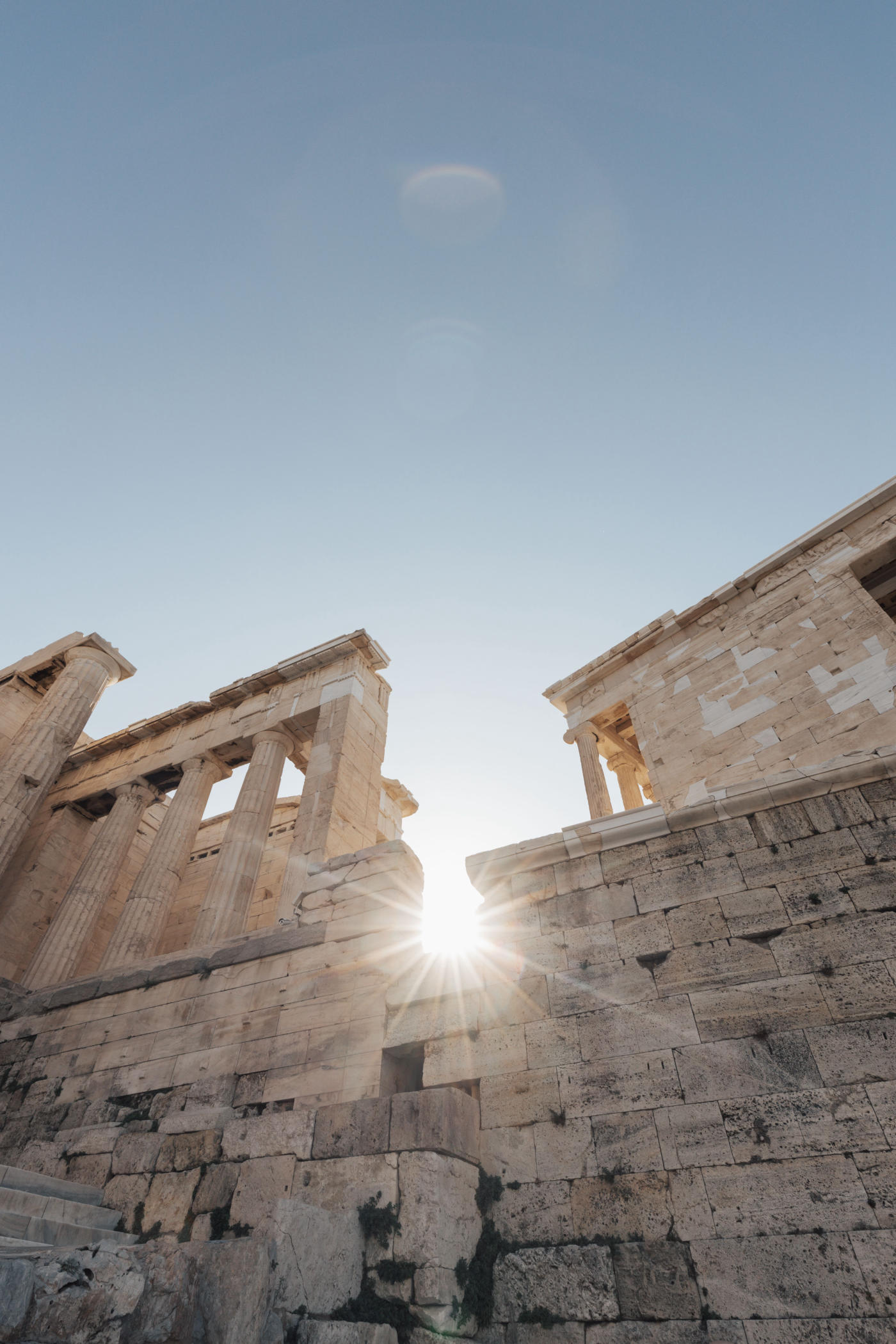 Arrival and the Acropolis at dawn