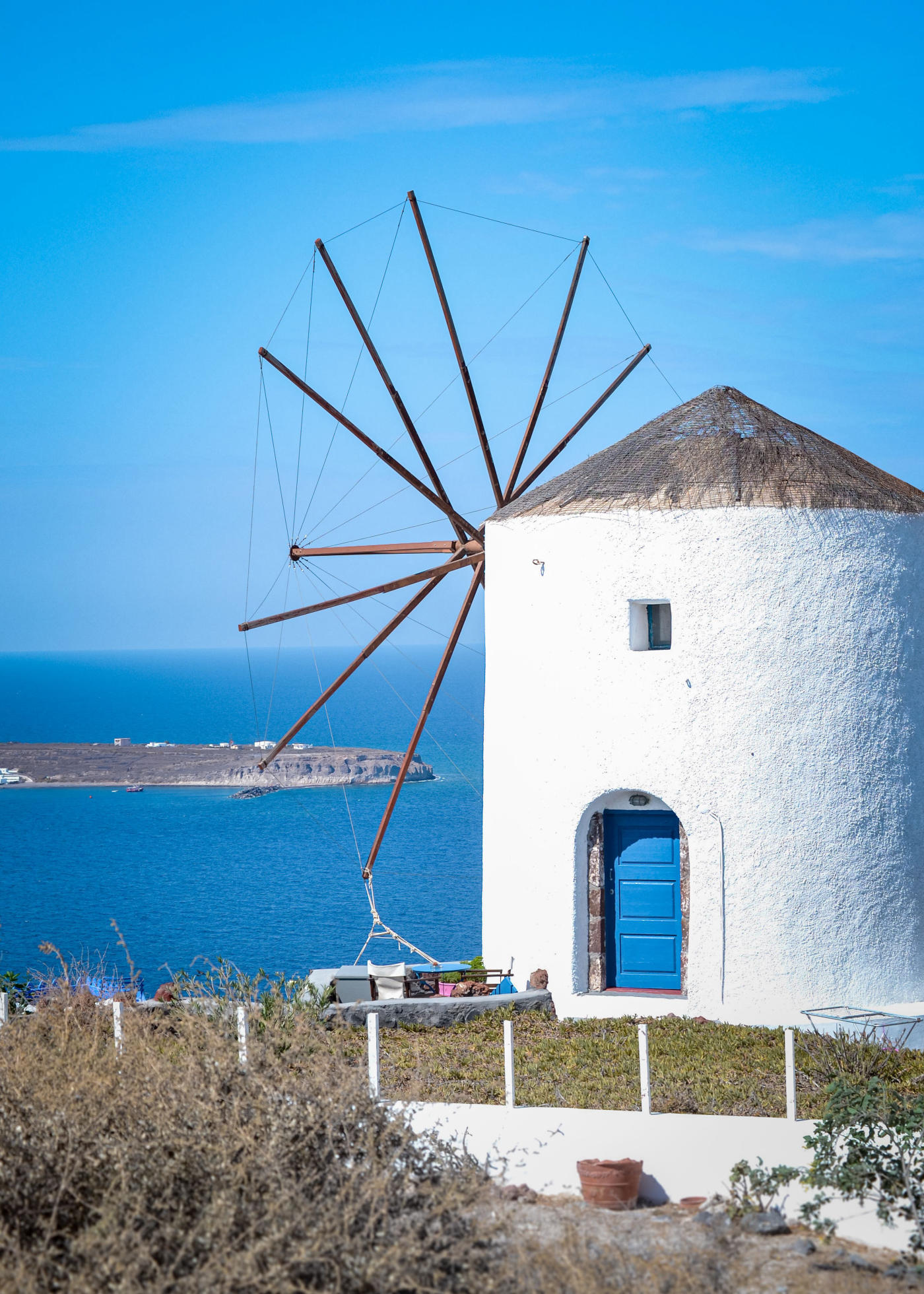 The windmills and the marble country