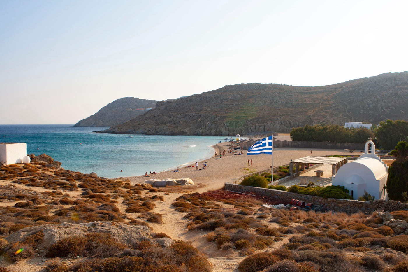 Pottery workshops and quiet beaches