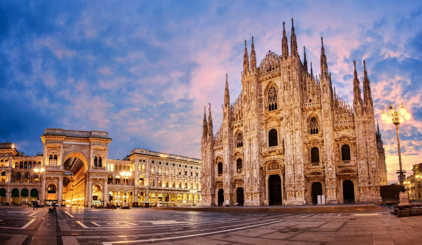 Arrivée à Milan