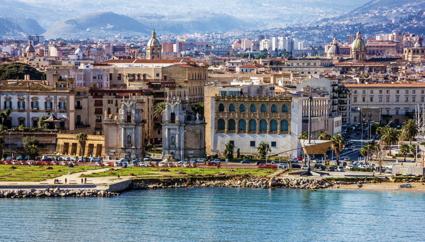 Arrival in Palermo