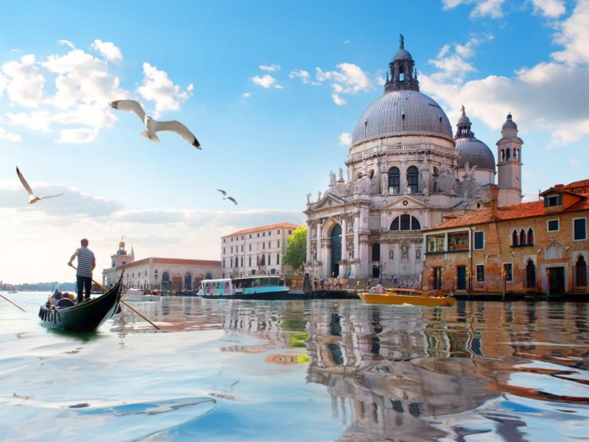Arrivée à Venise