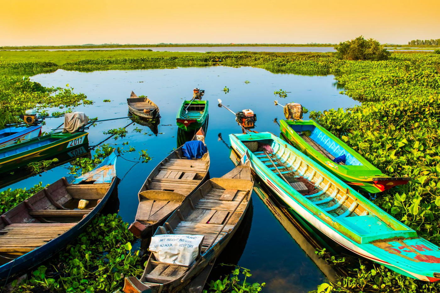 El Tonlé Sap en scooter eléctrico