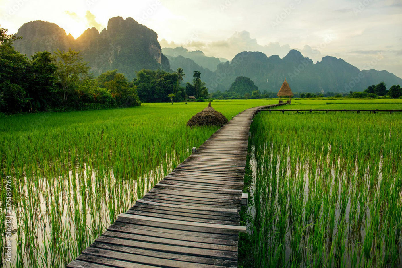 Luang Prabang y el arroz