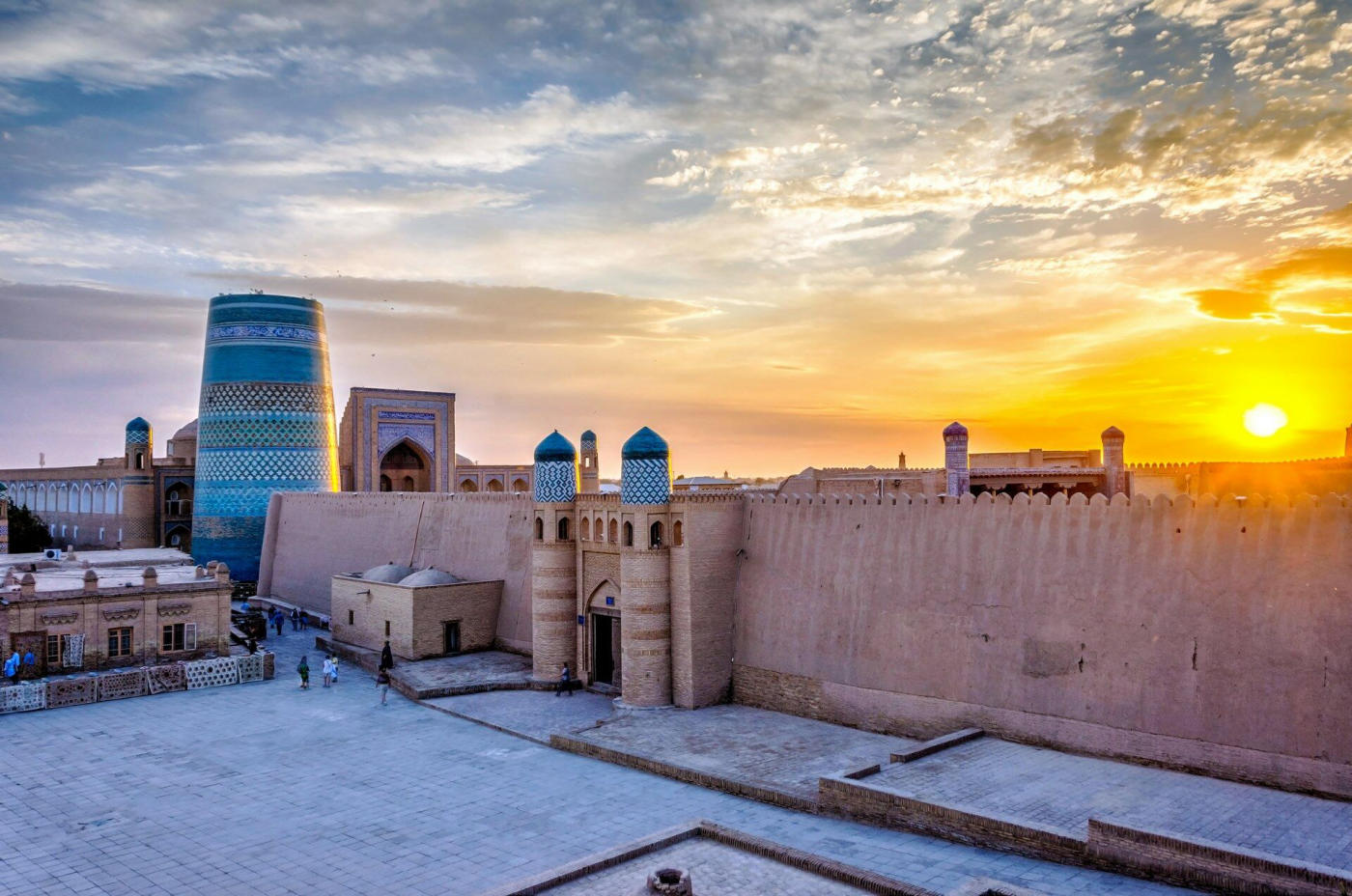 Flight to Uzbekistan