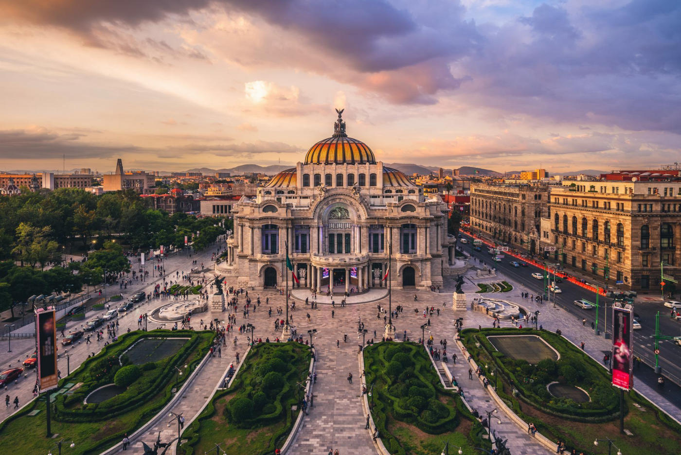 Llegada a Ciudad de México