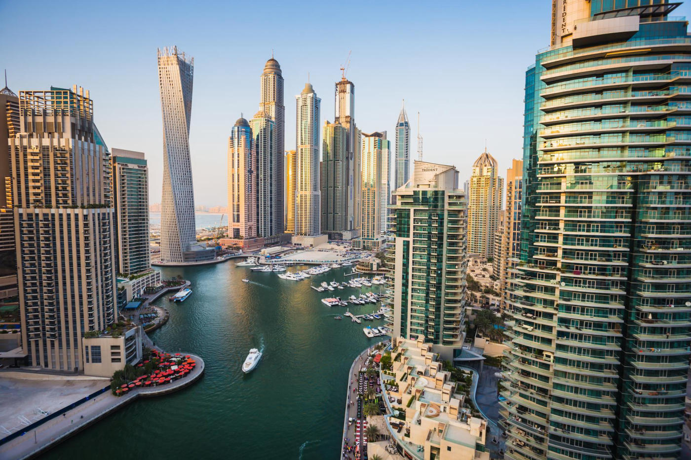 Arrival in Dubai