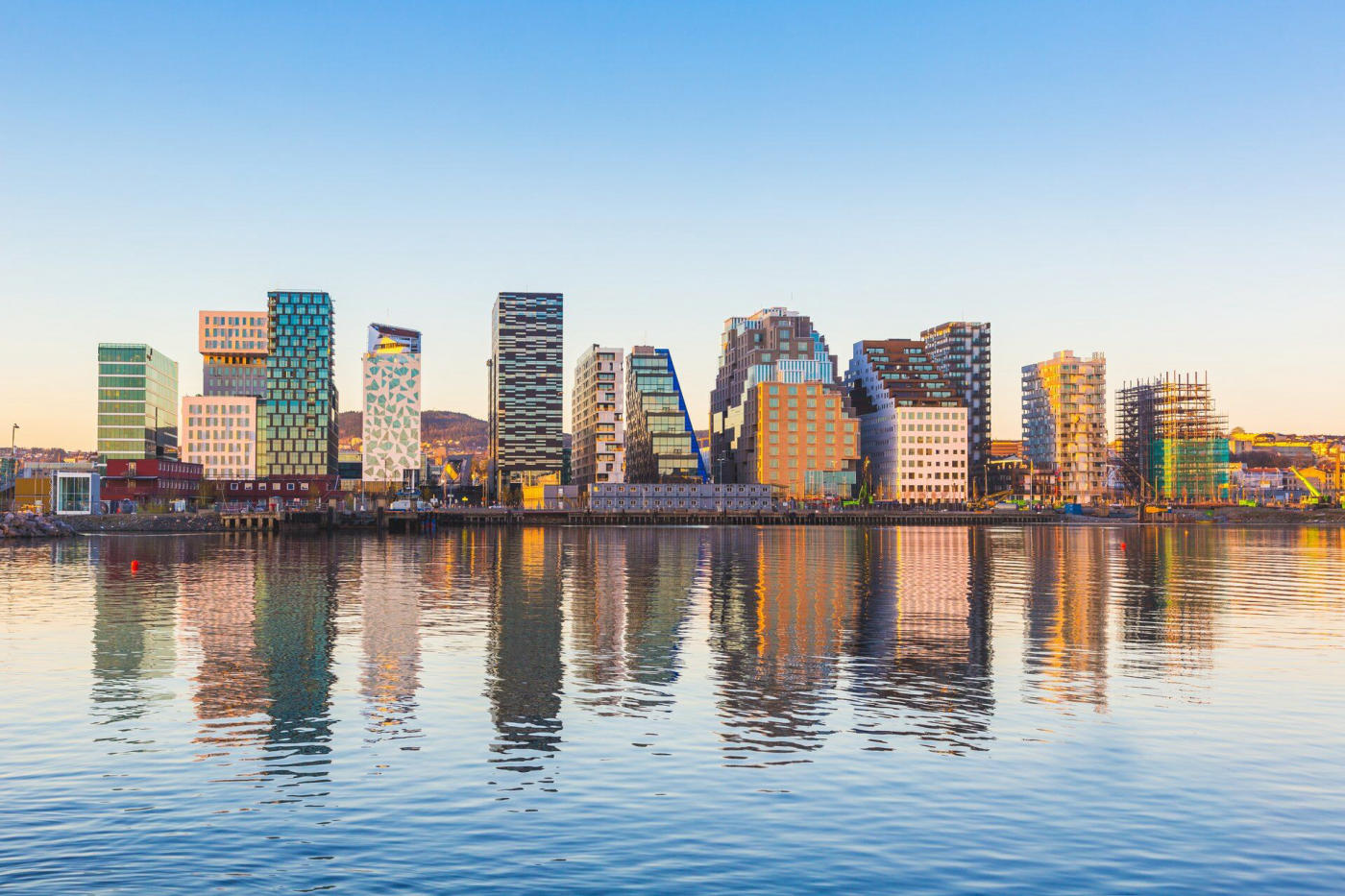 Arrival in Oslo