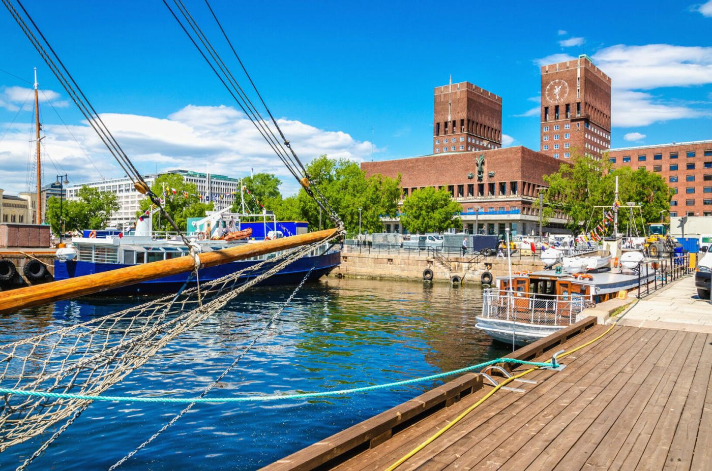 Arrival in Oslo
