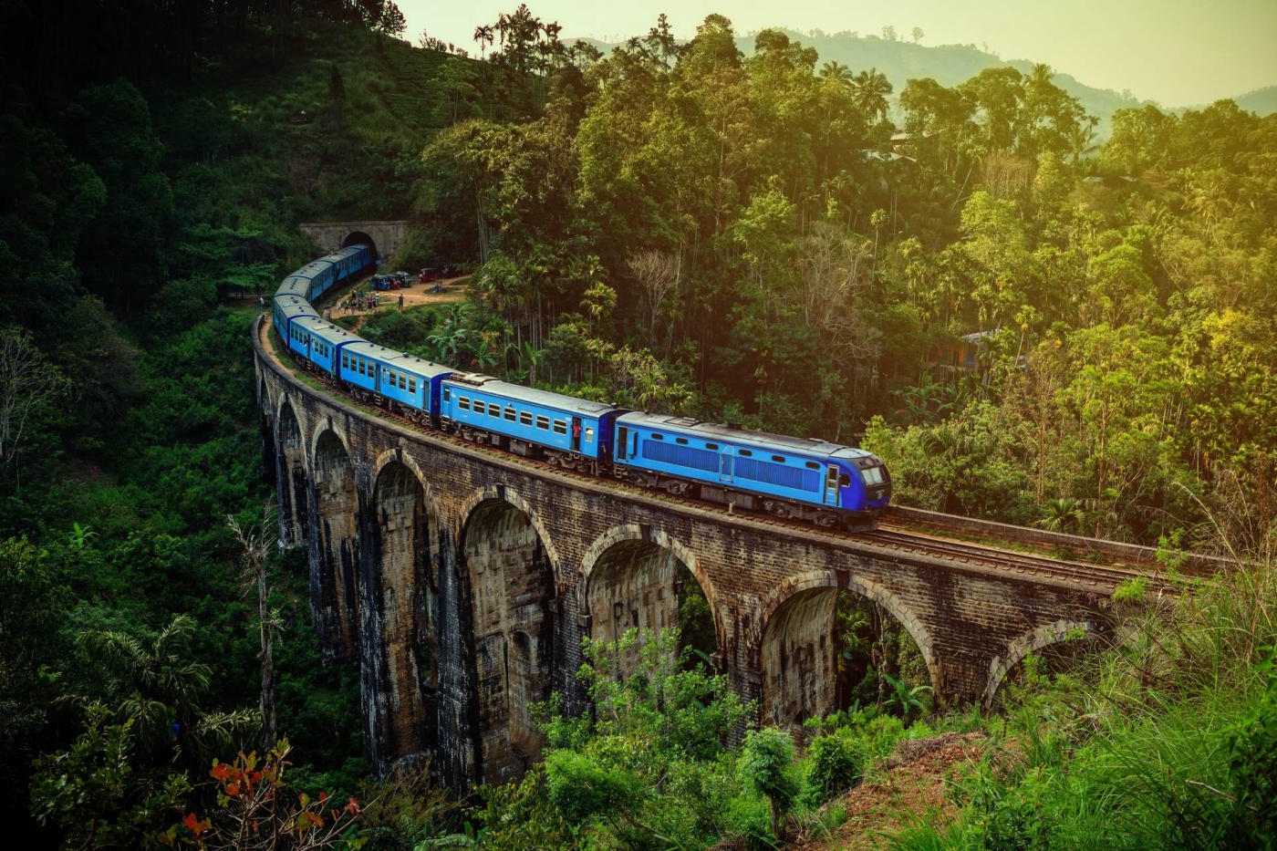 Le train de Badulla à Ella