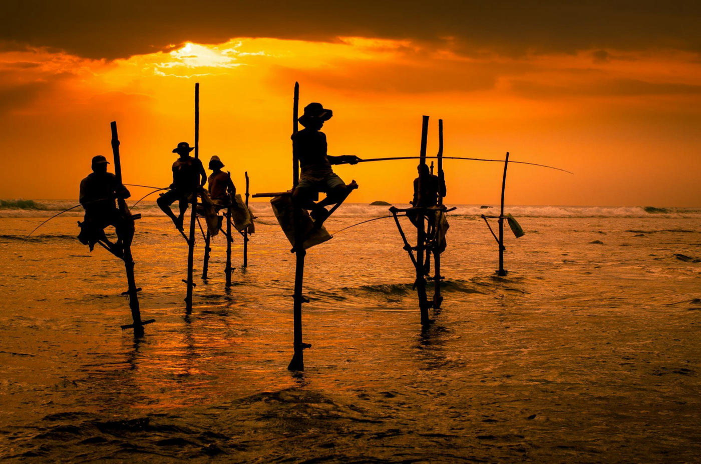 Flight to Sri Lanka