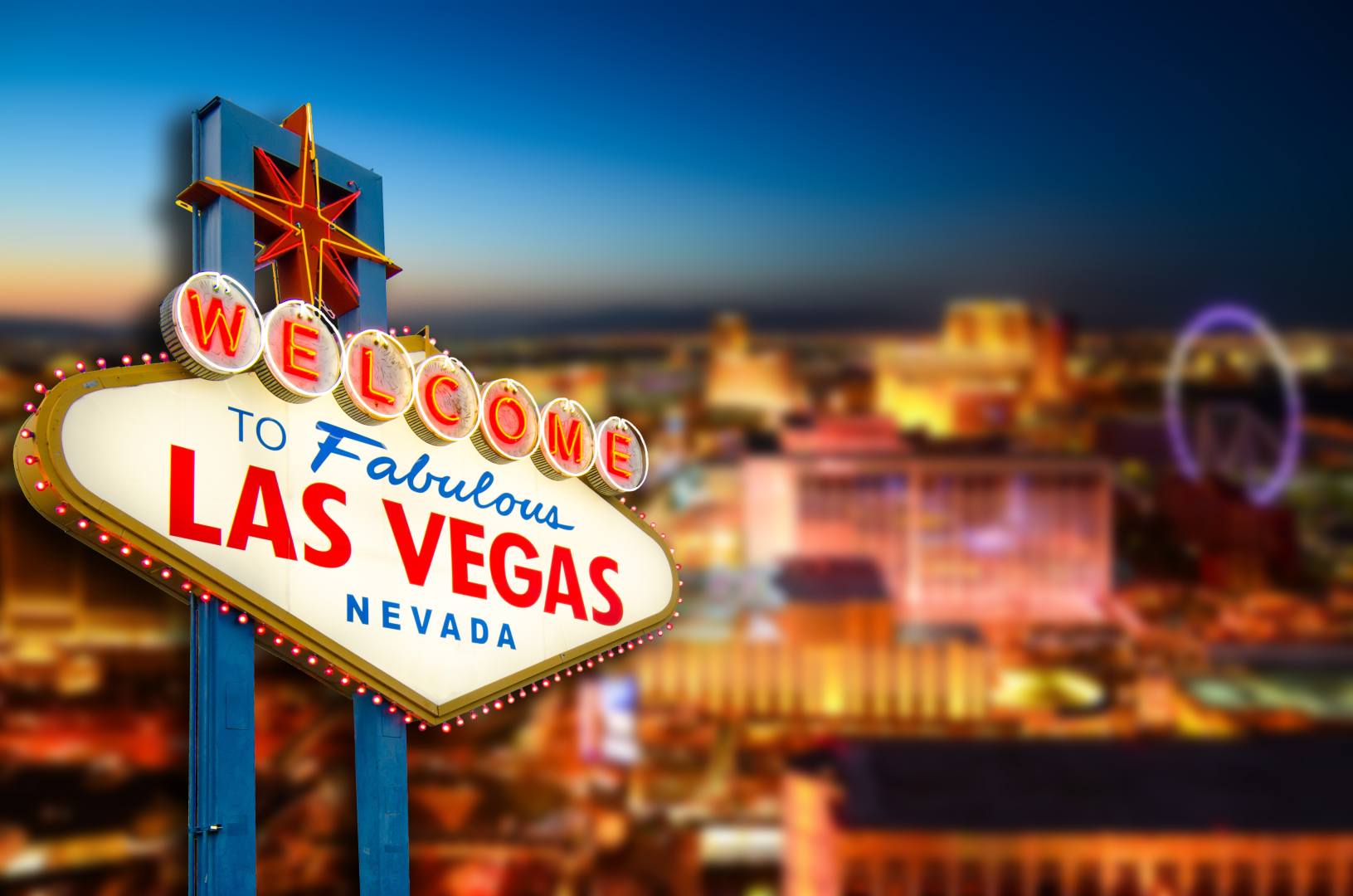 Arrival in Las Vegas