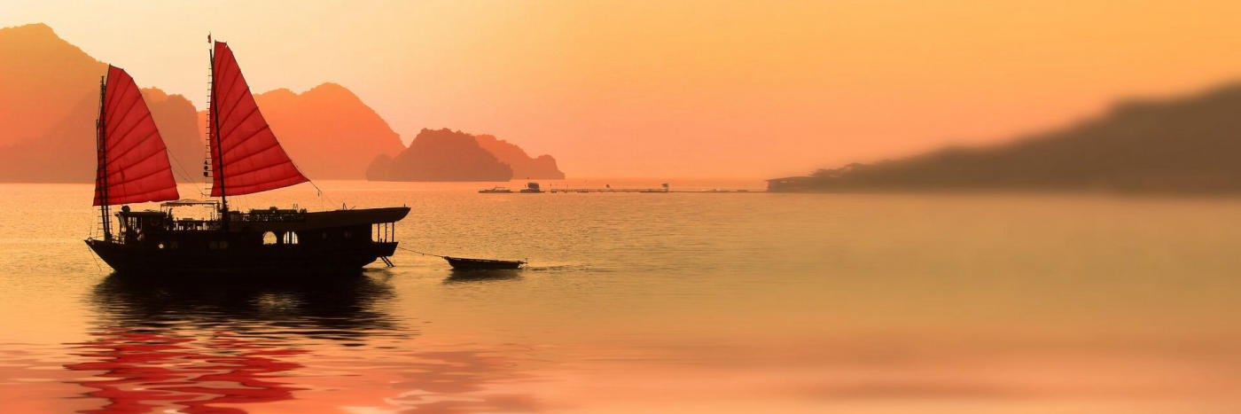 Lan Ha Bay by junk