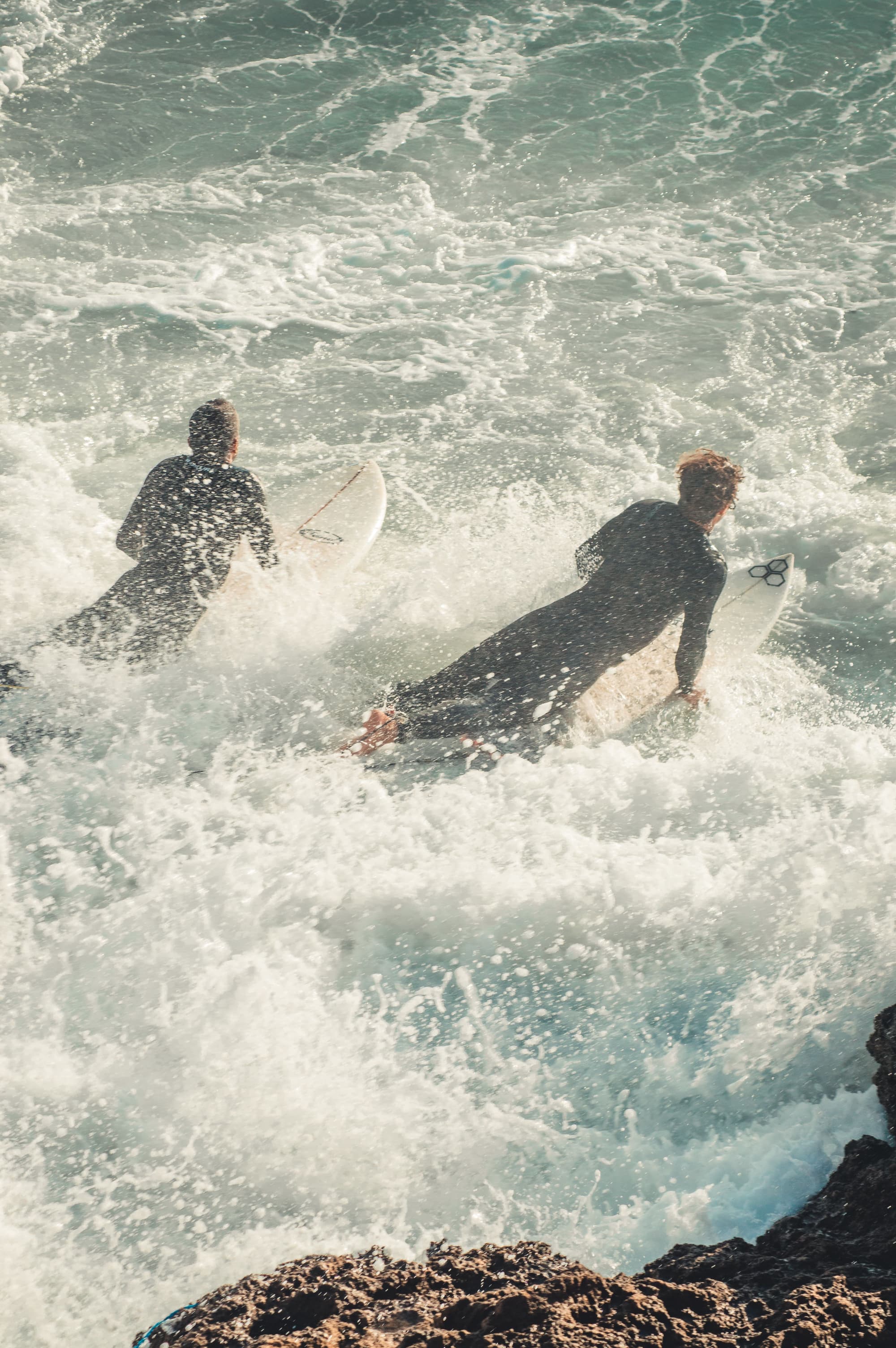 Primera clase de surf